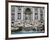 Trevi Fountain by Nicola Salvi Dating from the 17th Century, Rome, Lazio, Italy, Europe-Godong-Framed Photographic Print