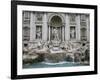 Trevi Fountain by Nicola Salvi Dating from the 17th Century, Rome, Lazio, Italy, Europe-Godong-Framed Photographic Print