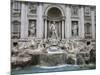 Trevi Fountain by Nicola Salvi Dating from the 17th Century, Rome, Lazio, Italy, Europe-Godong-Mounted Photographic Print