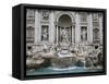 Trevi Fountain by Nicola Salvi Dating from the 17th Century, Rome, Lazio, Italy, Europe-Godong-Framed Stretched Canvas