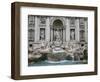 Trevi Fountain by Nicola Salvi Dating from the 17th Century, Rome, Lazio, Italy, Europe-Godong-Framed Photographic Print