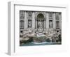 Trevi Fountain by Nicola Salvi Dating from the 17th Century, Rome, Lazio, Italy, Europe-Godong-Framed Photographic Print