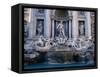 Trevi Fountain, Created by Nicola Salvi, Rome, Italy-Martin Moos-Framed Stretched Canvas