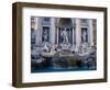 Trevi Fountain, Created by Nicola Salvi, Rome, Italy-Martin Moos-Framed Photographic Print