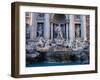 Trevi Fountain, Created by Nicola Salvi, Rome, Italy-Martin Moos-Framed Photographic Print