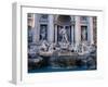 Trevi Fountain, Created by Nicola Salvi, Rome, Italy-Martin Moos-Framed Photographic Print