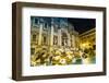 Trevi Fountain - Famous Landmark in Rome-bloodua-Framed Photographic Print