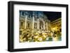 Trevi Fountain - Famous Landmark in Rome-bloodua-Framed Photographic Print