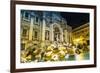 Trevi Fountain - Famous Landmark in Rome-bloodua-Framed Photographic Print