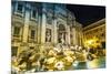 Trevi Fountain - Famous Landmark in Rome-bloodua-Mounted Photographic Print