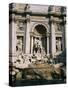 Trevi Fountain (Fontana Di Trevi), Rome, Lazio, Italy, Europe-Hans Peter Merten-Stretched Canvas