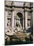 Trevi Fountain (Fontana Di Trevi), Rome, Lazio, Italy, Europe-Hans Peter Merten-Mounted Photographic Print