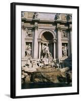 Trevi Fountain (Fontana Di Trevi), Rome, Lazio, Italy, Europe-Hans Peter Merten-Framed Photographic Print