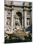 Trevi Fountain (Fontana Di Trevi), Rome, Lazio, Italy, Europe-Hans Peter Merten-Mounted Photographic Print