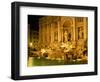 Trevi Fountain Illuminated at Night in Rome, Lazio, Italy, Europe-Nigel Francis-Framed Photographic Print