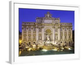 Trevi Fountain in Rome-Laurie Chamberlain-Framed Photographic Print