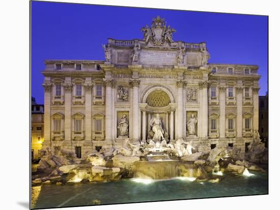 Trevi Fountain in Rome-Laurie Chamberlain-Mounted Photographic Print