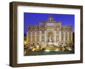 Trevi Fountain in Rome-Laurie Chamberlain-Framed Photographic Print