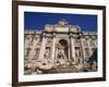 Trevi Fountain, One of the Landmarks of Rome, Lazio, Italy, Europe-Hans Peter Merten-Framed Photographic Print