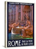 Trevi Fountain, Roma Italy 4-Anna Siena-Stretched Canvas