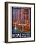 Trevi Fountain, Roma Italy 4-Anna Siena-Framed Giclee Print