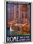 Trevi Fountain, Roma Italy 4-Anna Siena-Mounted Giclee Print