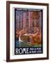 Trevi Fountain, Roma Italy 4-Anna Siena-Framed Giclee Print