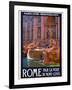 Trevi Fountain, Roma Italy 4-Anna Siena-Framed Giclee Print