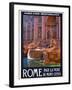 Trevi Fountain, Roma Italy 4-Anna Siena-Framed Giclee Print