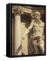 Trevi Fountain, Rome, Italy-Connie Ricca-Framed Stretched Canvas