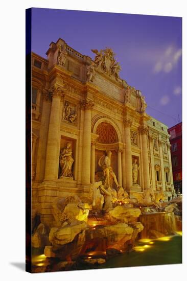 Trevi Fountain, Rome, Italy-Ken Gillham-Stretched Canvas