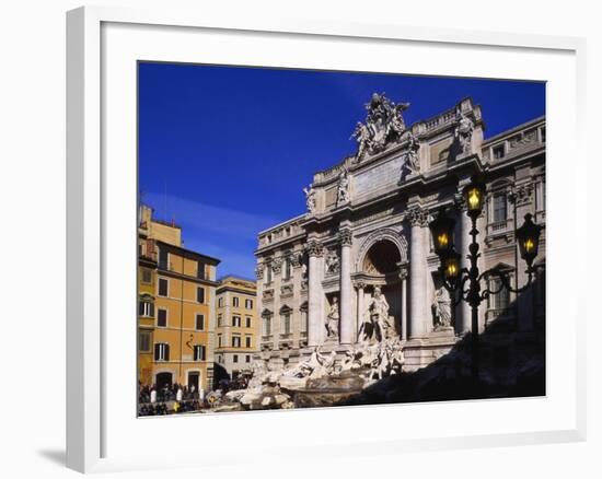 Trevi Fountain, Rome, Italy-John Miller-Framed Photographic Print