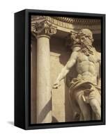 Trevi Fountain, Rome, Italy-Connie Ricca-Framed Stretched Canvas