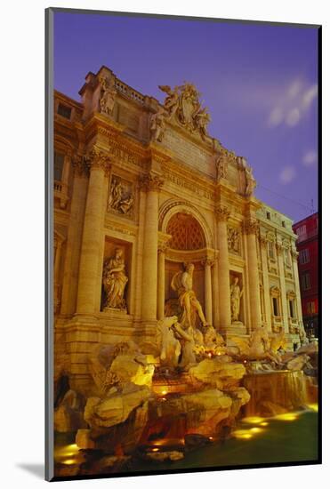 Trevi Fountain, Rome, Italy-Ken Gillham-Mounted Photographic Print