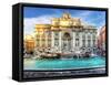 Trevi Fountain, Rome, Italy.-TTstudio-Framed Stretched Canvas