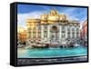 Trevi Fountain, Rome, Italy.-TTstudio-Framed Stretched Canvas