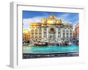 Trevi Fountain, Rome, Italy.-TTstudio-Framed Photographic Print
