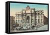 Trevi Fountain, Rome, Italy-null-Framed Stretched Canvas