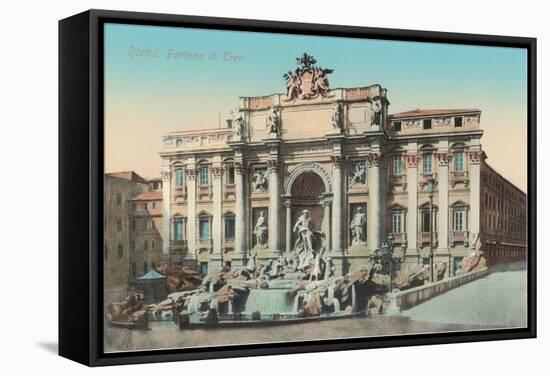 Trevi Fountain, Rome, Italy-null-Framed Stretched Canvas