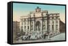 Trevi Fountain, Rome, Italy-null-Framed Stretched Canvas