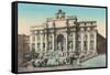 Trevi Fountain, Rome, Italy-null-Framed Stretched Canvas