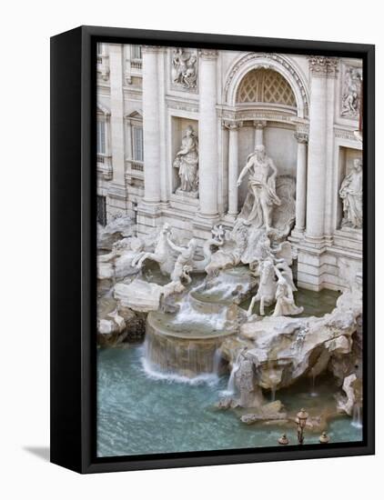 Trevi Fountain, Rome, Lazio, Italy, Europe-Marco Cristofori-Framed Stretched Canvas