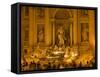 Trevi Fountain, Rome, Lazio, Italy, Europe-Angelo Cavalli-Framed Stretched Canvas