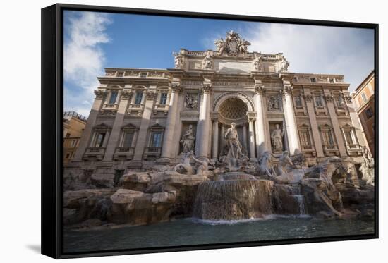 Trevi Fountain, Rome, Lazio, Italy, Europe-Ben Pipe-Framed Stretched Canvas