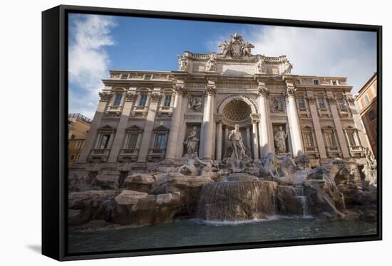 Trevi Fountain, Rome, Lazio, Italy, Europe-Ben Pipe-Framed Stretched Canvas