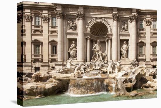 Trevi Fountain, Rome, Lazio, Italy, Europe-Simon Montgomery-Stretched Canvas