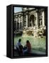 Trevi Fountain, Rome, Lazio, Italy-Peter Scholey-Framed Stretched Canvas