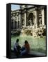 Trevi Fountain, Rome, Lazio, Italy-Peter Scholey-Framed Stretched Canvas