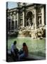 Trevi Fountain, Rome, Lazio, Italy-Peter Scholey-Stretched Canvas