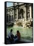 Trevi Fountain, Rome, Lazio, Italy-Peter Scholey-Framed Stretched Canvas